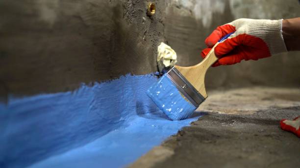 Commercial Basement Waterproofing project at a Chase, KS business property by SJ Waterproofing Pros